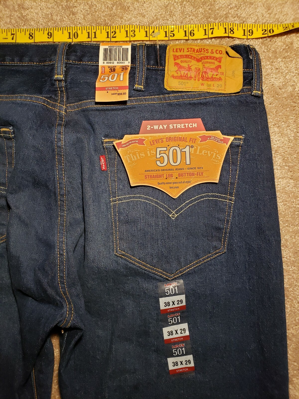 levis 2 way stretch