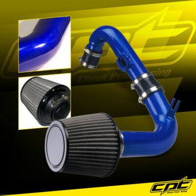 For 11-15 Chevy Cruze Turbo 1.4L 4cyl Blue Cold Air Intake + Blue Filter Cover