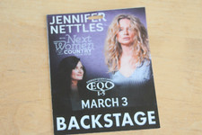 Jennifer Nettles #2 - Laminated Backstage Pass - Emerald Casino - FREE SHIPPING