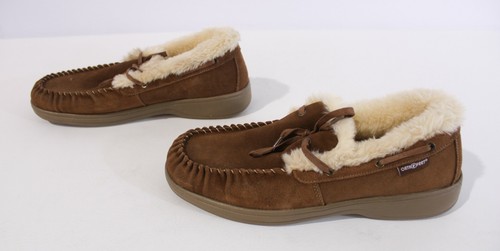 Orthofeet Men's Tuscany Moccasin Slippers AH4 Brown Size US:11.5W EUR:45 | eBay