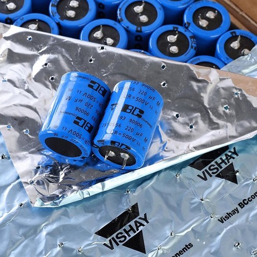 10pcs 2200uF 80V Vishay 256 Series 25x30mm 80V2200uF Sanp-in PSU Condensatore Elettrolitico In Alluminio Circuiti Di Controllo - Foto 4