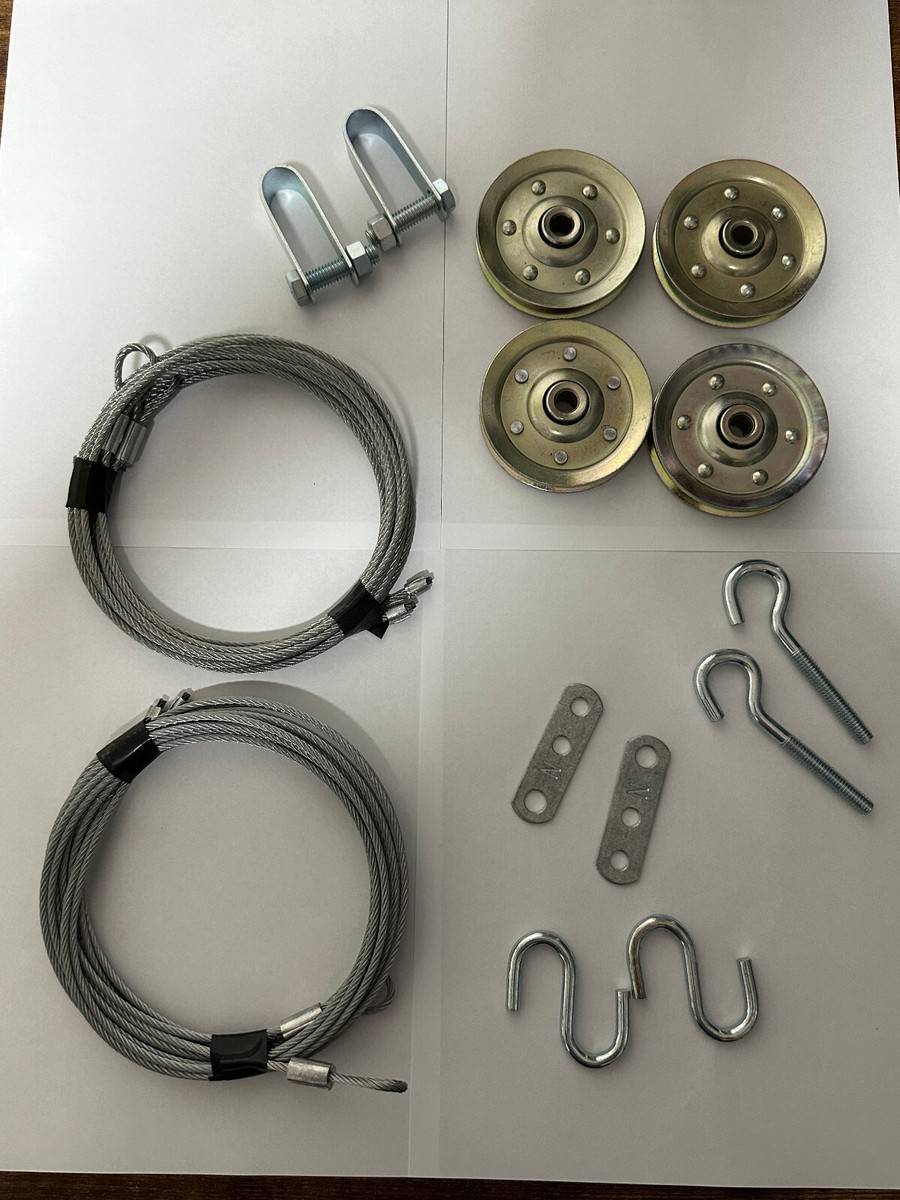 3 Pulley Clevis Strap Kit for Extension Springs