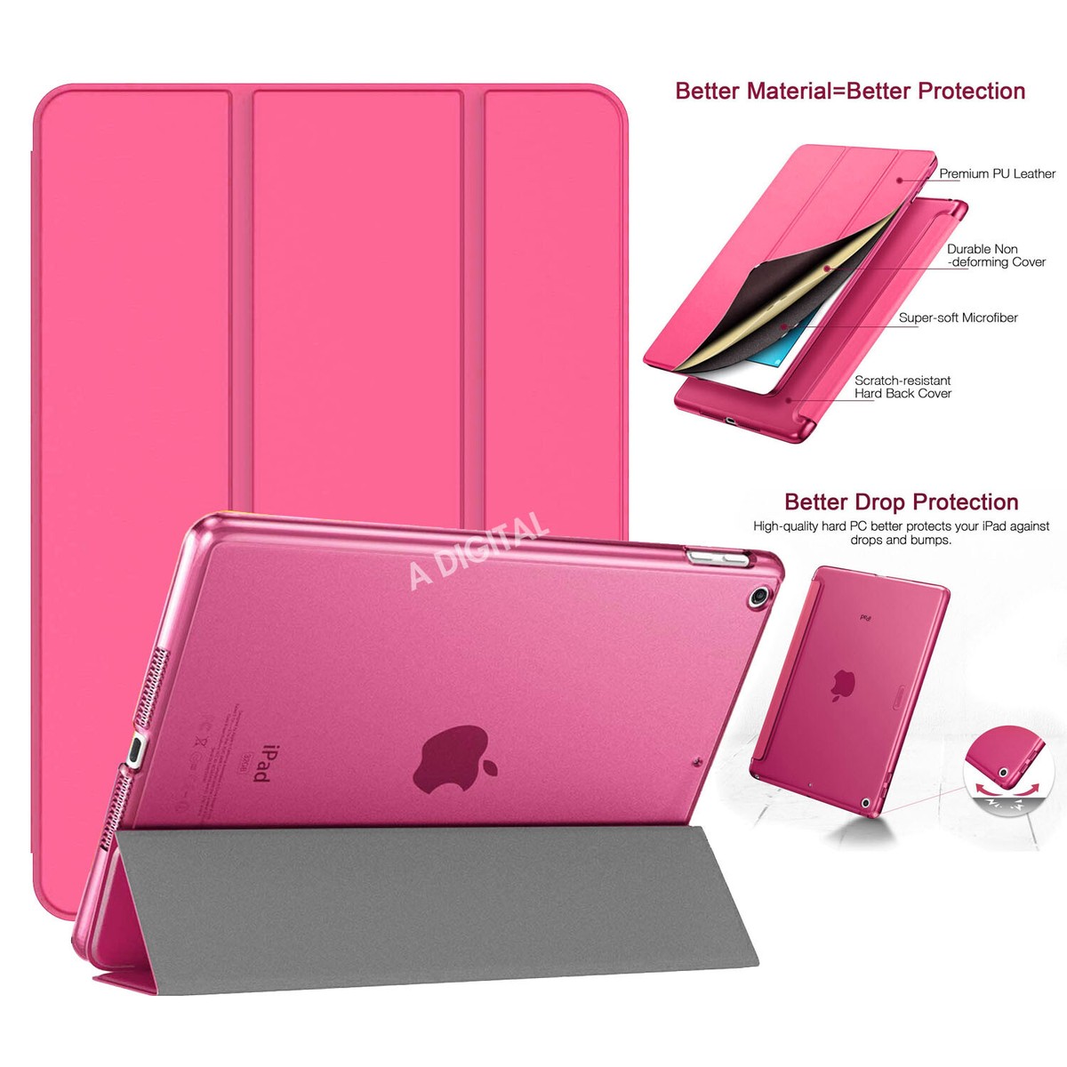 Kuaijiexiaopu Custodia For IPad 10.2 PRO 11 13 9.7 Mini 6 10.5 Air 3 - Foto 7