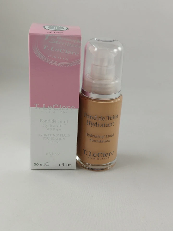 T.LeClerc Hydrating fluid foundation 06 Golden (06 Dore) SPF20 30ml - Image 2 of 4