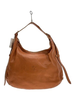 IL BISONTE Shoulder bag leather camel Used