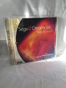 SEGA Dreamcast Web Browser (Sega Dreamcast, 1999) Used Some Case Damage
