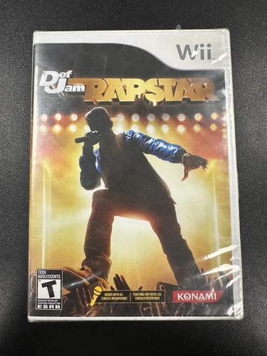 Wii Def Jam Rapstar NEW