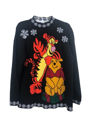 Winnie The Pooh Vtg Disney Knit Ugly 