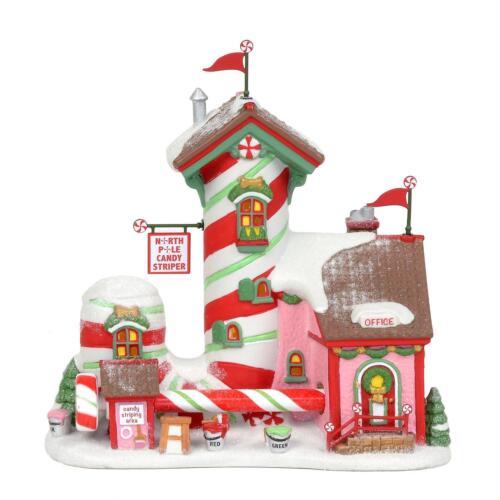 Department 56 North Pole Series North Pole Candy Striper 6000613 - Picture 1 of 3