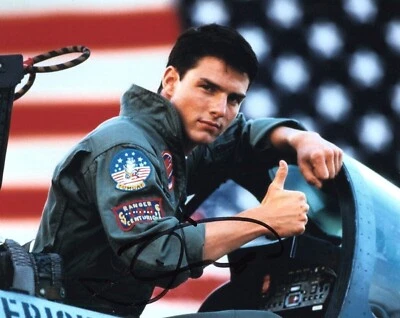 TOP GUN SIGNED PHOTO AUTOGRAPH TOM CRUISE ORIGINAL SIGNATURE 8.5X11 REPRINT