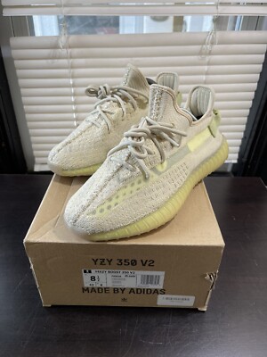 adidas Yeezy Boost 350 V2 Flax Size 8.5 Tried On | eBay