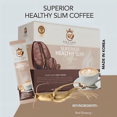 She's Café Superior Healthy Slim Coffee 300g (20g x 15T) - US Seller
