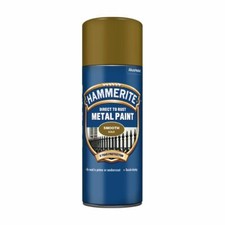 Hammerite Direct To Rust Aerosol Quick Drying Metal Spray Paint - 400ml