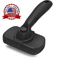 Cepillo autolimpiable para perros y gatos: cepillo suave y respetuoso con la