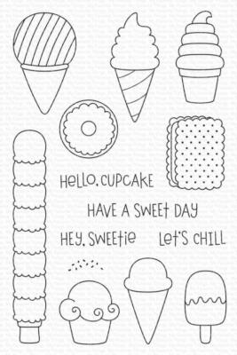 My Favorite Things Stempelset ''Sweet Treats'' Clear Stamp Set