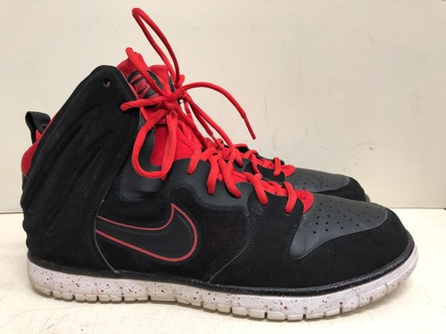 Nike Dunk Free 599466-061 Men Basketball Sneakers Black Red Size US 13 EUR  47.5 | eBay
