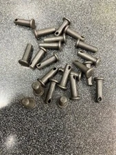 25 pcs Clevis Pin 3/16" x 5/8" Low Carbon Steel Plain Finish 5/16" Head Diameter