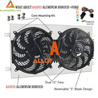 <!--F#f_0-->Aluminum Radiator Shroud for HQ HJ HX HZ 253 & 308 V8 Holden engine +Thermo Fan<!--F/-->