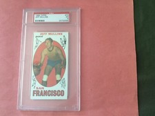 1969 Topps #70 San Francisco Warriors Jeff Mullins Rookie PSA 5 EX.