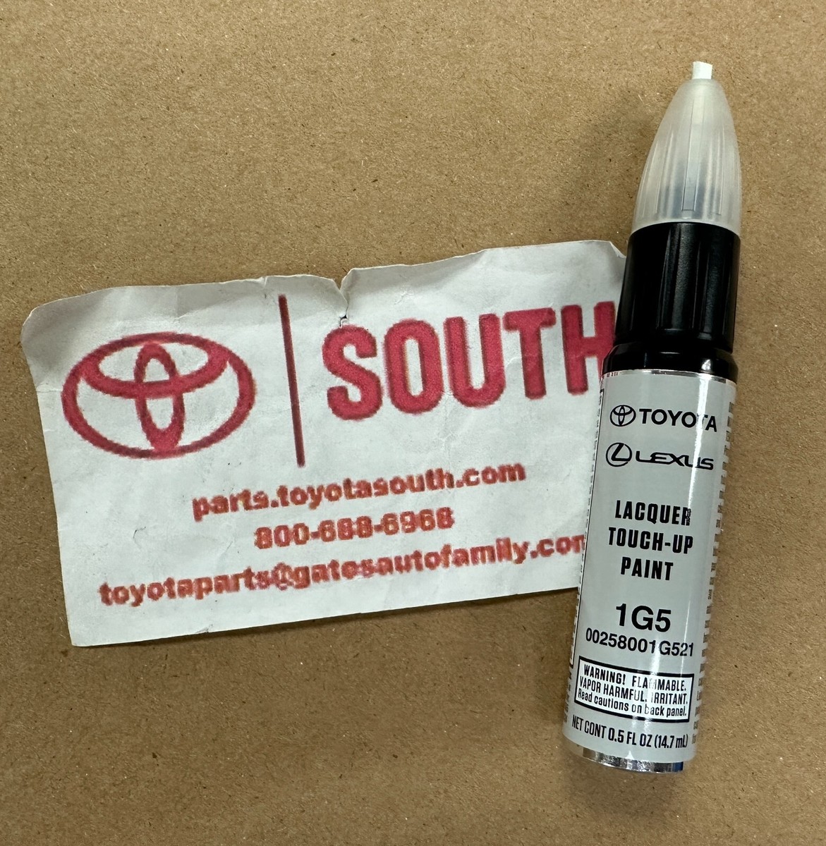 Genuine Toyota Lexus Touch Up Paint OPALINE PEARL 00258-001G5-21