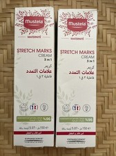 Mustela Stretch Marks Cream 3 in 1, 5.07 oz NEW See Pictures For EXP Date