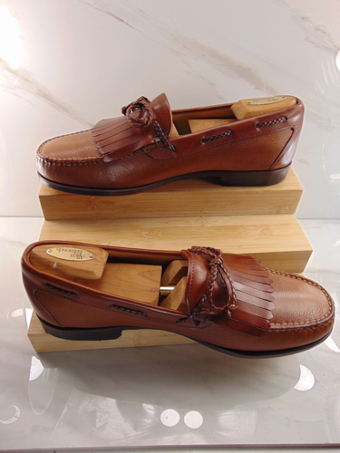 Allen Edmonds (NEU IM KARTON) Nottingham 42373 HELLBRAUN LEDER MOKASSIN 10 E 425,00 $ - Bild 3 von 10