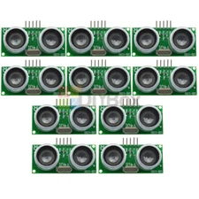 10PC Ultrasonic Sensor US-100 Distance Measuring Module+Temperature Compensation