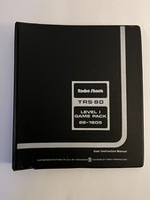 Radio Shack TRS-80 Level 1 Game Pack  26-1805 Tandy Model 1