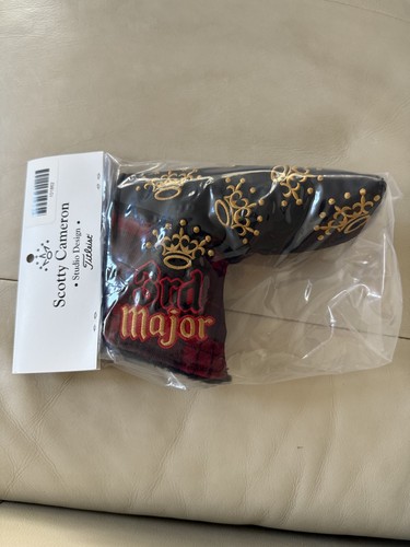 Scotty Cameron 2018 British Open Crown Tartan Headcover New