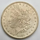 1881 S Morgan Silver Dollar VAM-52 8 in Denticles AU/BU Details 90% Silver!