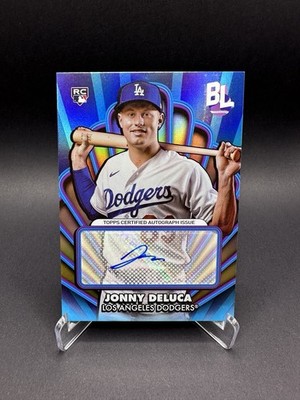 2024 Topps Big League - Opening Act Autographs Jonny Deluca #OAA-JD (AU, RC)