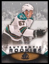 Tommy Wingels 2010-11 SP Game Used #/699 Rookie Card!!