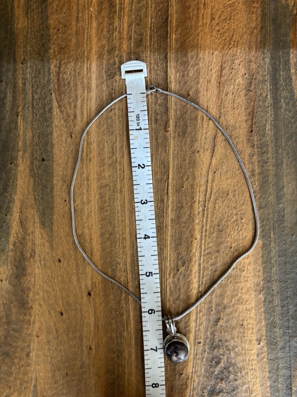 raw ruby necklace - image 4