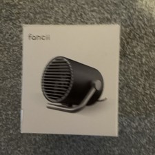 Compact Desk Fan (USB Powered), No Box, Good Condition - **READ DESCRIPTION**