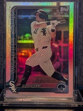 2025 Topps Series 1 Andrew Vaughn #121 Rainbow Foil Chicago White Sox