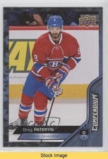 2016-17 Upper Deck Compendium Blue Greg Pateryn #438 READ 7l6