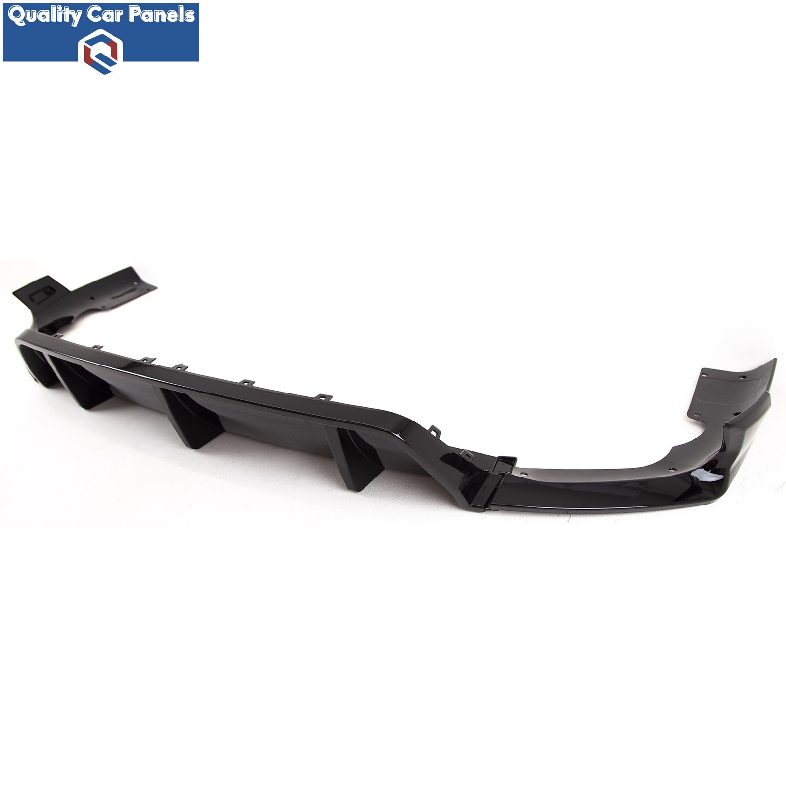 Rear Bumper Diffuser Spoiler Gloss Black Fits BMW X6 G06 2019-