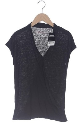 Esprit T-Shirt Damen Shirt Kurzärmliges Oberteil Gr. S Schwarz #osx4a4l