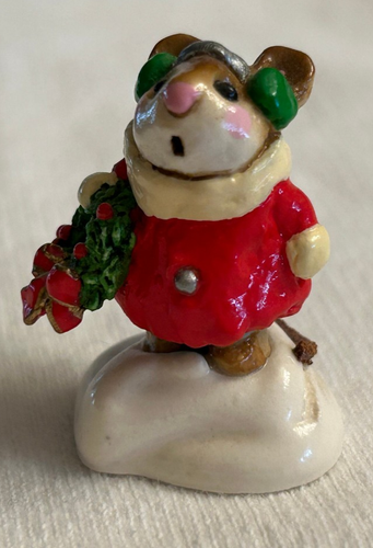 Department 56 The Merry Mice Collection - Ornamento Natalizio Holly 10 Cm - 2