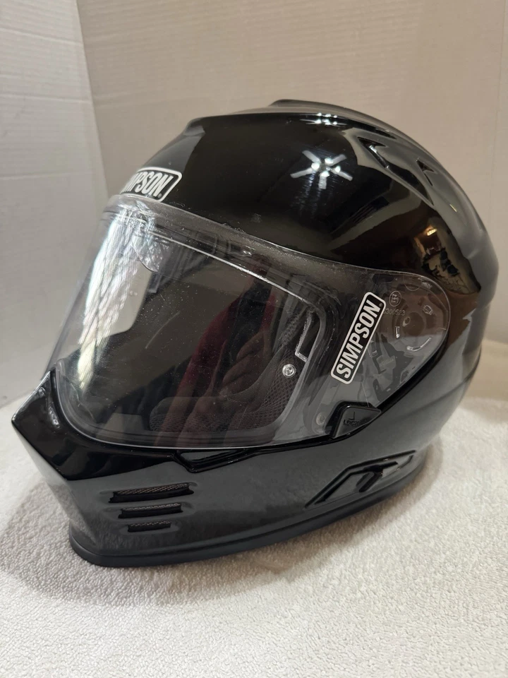 Casco de motocicleta Simpson Ghost Bandit talla XXL Foto 2 de 4