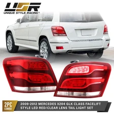 LED Bar Facelift Look Tail Light L+R Set For 09-12 Mercedes GLK Class X204 SUV
