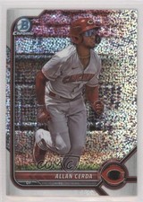 2022 Bowman Draft Chrome Sparkle Refractor Allan Cerda #BDC-22 0w27