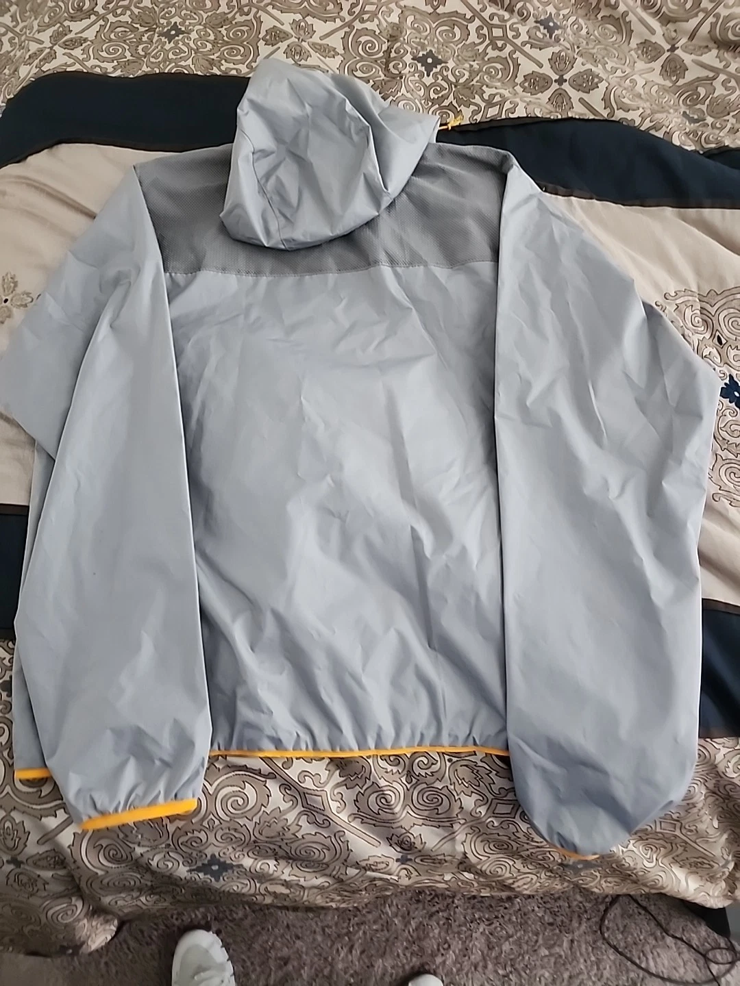 J!NX Lightweight Jacket Men's Sixe 2xl Full Zip Hoodie Gray Designed By Jinx image 10