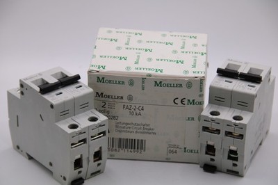 MOELLER FAZ-2-C4 10KA Leistungsschalter (2 Stück)