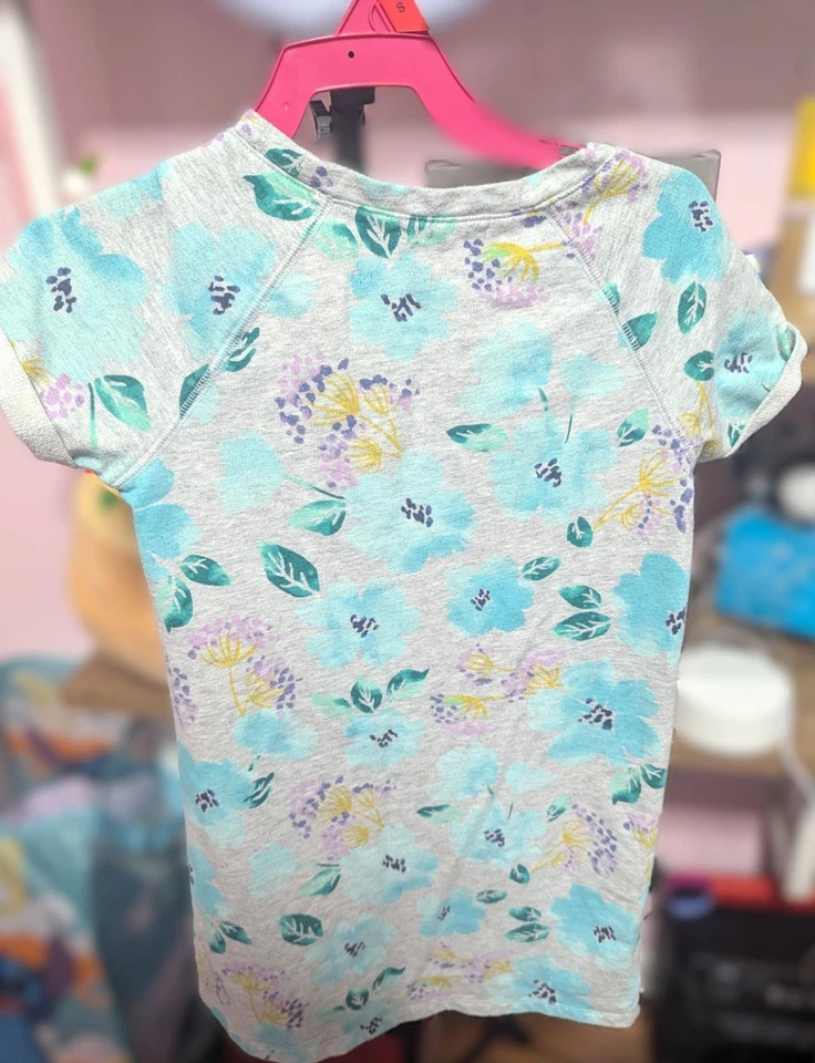 🌺 Gap Niños Manga Corta Noche Talla 6-7 🌺 Duerme como un sueño—Tropi-cool Comodidad Foto 3 de 4