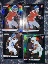 Lot Of 4: TRE HARRIS Chris Paul Wells 2025 Prizm Draft Picks #2 Ole Miss Rebels