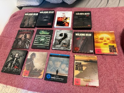 Blu-ray Steelbook Konvolut OOP Raritäten Walking Dead Green Hornet Expendables 2