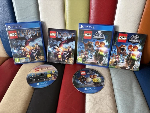 LEGO THE HOBBIT & JURASSIC WORLD • PS4 GAMES • PEGI 7 •