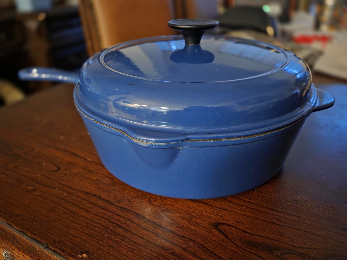 Vintage Cousances #27 Double Spout Chicken Fryer/Dutch Oven | eBay
