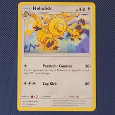 Heliolisk 180/236 - Cosmic Eclipse - Non Holo Rare Pokemon Card - M / NM